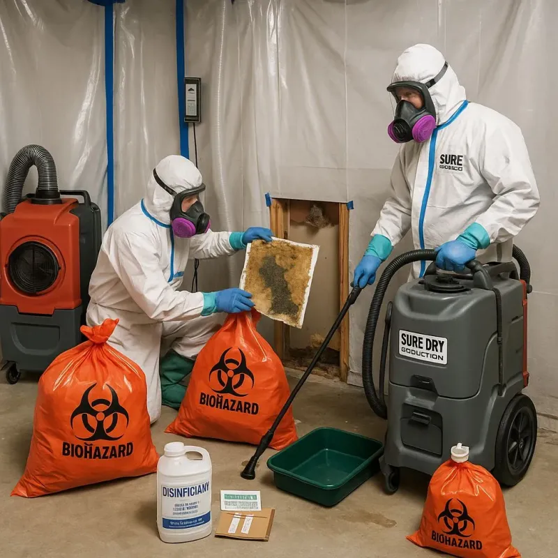 Contaminated Water Handling Protocols process in Dyer, TN
