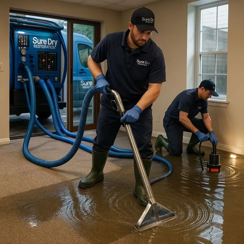 Water Extraction and Removal process in Dyer, TN